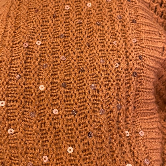 Soft Surroundings Rust Cardigan Sweater - Picture 11 of 11